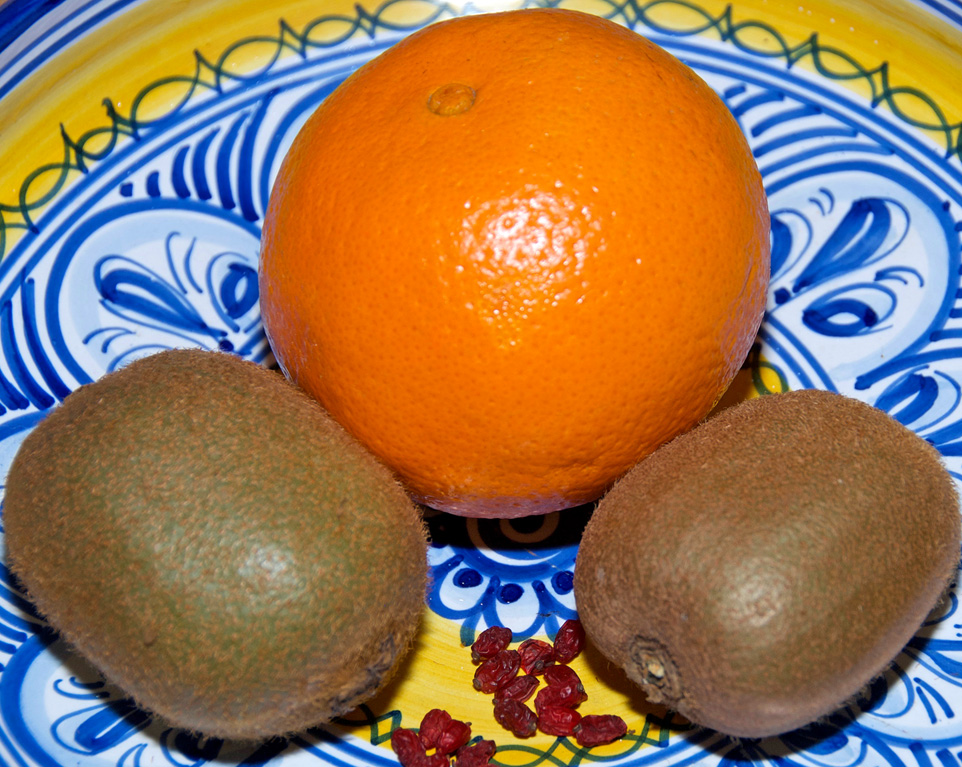 Vitaminreiche Ernährung mit Obst